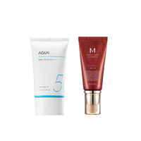 Missha Aqua Sun X M Perfect Cover BB cream 21 Set