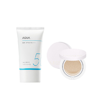 Missha Aqua Sun X Magic Cushion Cover Lastng 21 Set
