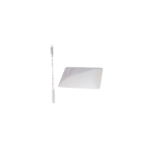 MissLady - Make Up Mixing Palette Ring With Mixing Stick - Palette: 7.6 X 5 cm / Stick 11.7cm - 1set(2items)