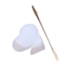 MissLady - Make Up Mixing Palette With Mixing Stick - 1set(2items) - Heart Shape