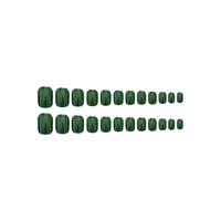 Nail Girl - Stain Nail Tips - One Size - Green