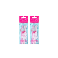 Shiseido - Prepare Eyebrow Razor - 3pcs (2ea) Set