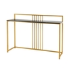 120cm Long Entryway Table with Baffle-Black