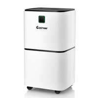 12L Ultra-quiet,  Portable,  Electric Dehumidifier with 3 Modes