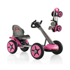 12V Electric Ride on Car with Adjustable Steering Wheel and Seat-Pink