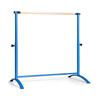 130CM Freestanding Ballet Barre Bar with 4-Position Adjustable Height-Blue