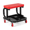 150kg Capacity Rolling Mechanic Stool with Tool Tray