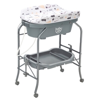 2-in-1 Baby Change Table with Bath Tub