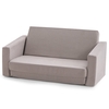 2-in-1 Toddler Fold out Couch with Washable Sofa Cover-L