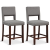 2-Piece Bar Chair Set-Grey