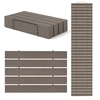 242 cm Outdoor Garden Pathway Patio Roll Out Straight Walkways-Grey