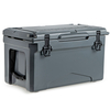 28L Rotomolded Cooler Insulated Portable Ice Chest-Dark Grey