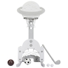 3 in 1 Adjustable Basketball Stand,  Football Goal and Golf Net