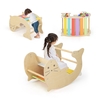 3-in-1 Climbing Toy Set for for 3-14 Years Old Toddlers-Multicolor