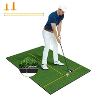 3-In-1 Premium Golf Practice Hitting Mat-27 mm