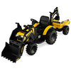 3 in 1 Ride on Tractor and Trailer with Shovel Bucket-Yellow