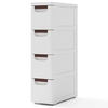 3/4/5/6-Drawer Narrow Storage Cabinet for Small Space-4-Tier