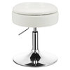 360° Swivel Vanity Stool with Removable Tray Lid-White