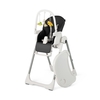 4-in-1 Foldable Baby High Chair with 7 Adjustable Heights and 4 Reclining Angles-Black