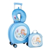 4-Piece Kid’s Luggage Set Kids Journey Suitcase Set-Blue