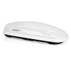 400L Car Rooftop Cargo Box with Security Keys and Dual Side Opening-White