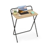 60CM Folding Computer Desk with Tablet Bracket-Natural