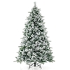 Artificial Christmas Tree with LED Lights,  8 Lighting Modes and Foldable Metal Stand-6 ft