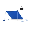 Beach Tent Sun Shelter with 4 Sandbags and UPF 50+ Protection-Blue