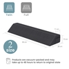 Bed Wedge Pillow with 2 Storage Pockets-Twin size