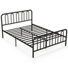 Double/King Size Metal Bed Frame with Headboard and Footboard-King Size