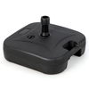 Fillable Patio Umbrella Base Stand Up to 30kg for Yard-Black