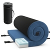 Foldable Camping Mattress Outdoor Sleeping Mat with High Density Foam-Navy