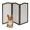 Folding Pine Wooden Fence with 3 Panels