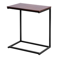 Industrial Styled C Shaped Side,  End Table-Coffee