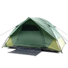 Lightweight Outdoor Tent with Removable Rain Fly and Double-layer Door-Green
