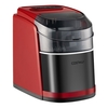 Portable Countertop Ice Maker with Ice Scoop and Basket-Red