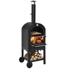 Portable Pizza Oven with Pizza Stone Peel and Waterproof Cover