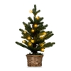Pre-lit Artificial Mini Christmas Tree with 96 Branch Tips