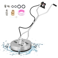 Pressure Washer Surface Cleaner with Casters Dual Handles