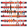 Set of 6 Magnetic Tool Strip Holder with Mounting Screws