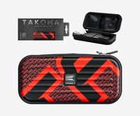 Target Darts Takoma Tag Red Wallet and Case (Holds 1 Dart Set)