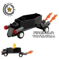 Custom Mini Set - Monster Fighters - Zombie Chauffeur Coffin Car