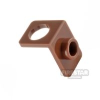 LEGO - Neck Bracket - Reddish Brown