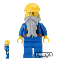LEGO City Mini Figure - Construction Worker 19