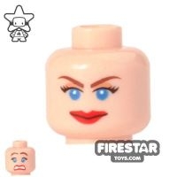 LEGO Mini Figure Heads - Blue Eyes
