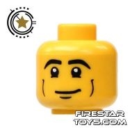 LEGO Mini Figure Heads - Cheek Lines