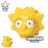 LEGO Mini Figure Heads - The Simpsons - Lisa Simpson
