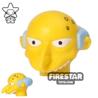 LEGO Mini Figure Heads - The Simpsons - Mr Burns