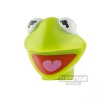 LEGO Minifigure Head Kermit The Frog