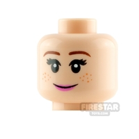LEGO Minifigure Heads Freckles and Wink